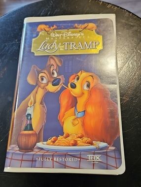 Disney Lady and the Tramp VHS Cassette Tape - Used